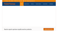Desktop Screenshot of prointelputumayo.com